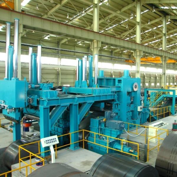 Quality 1-13mm Material Thickness Sheet Metal Uncoiling and Leveling Shearing Production Line wholesale