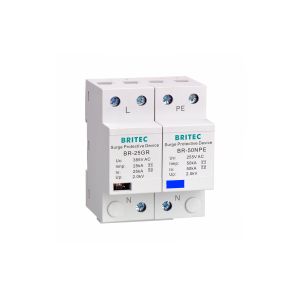 385 V SPD Power Surge Protection Device 25ka Din Rail AC House Protector