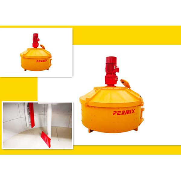 PCCP Water Pipe Stationary Concrete Mixer , Low Noise Vertical Shaft Mortar