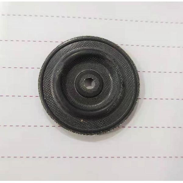 OEM Fibrous Cloth Covered Silicone Sealing Gasket 80 Shore A For Air Purifier