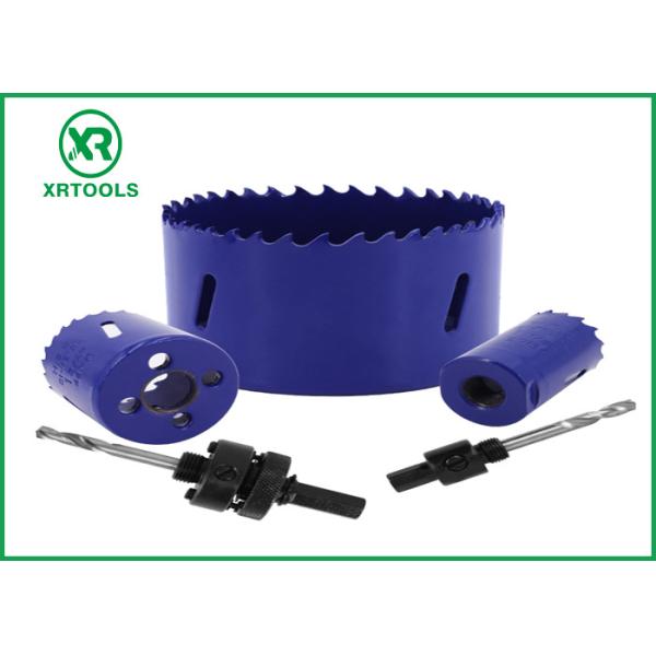 44mm Deep Cutting Bi Metal Hole Saw , 4 / 6 TPI Variable Teeth Metal Cutting