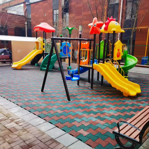 35mm SBR Rubber Interlocking Horse Stall Mats – Anti-Slip Flooring For Safe,