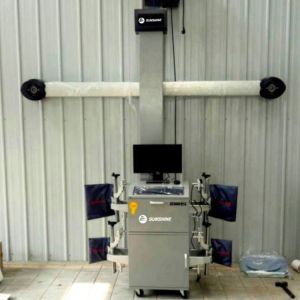 High Precision 3d Wheel Alignment Machine Stable Operation With 4 Feet Clamp