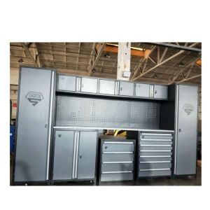 Cheap 2024 Black Color Customized Garage Cabinets Cabinet for Storage Spare Tools Parts Box for sale