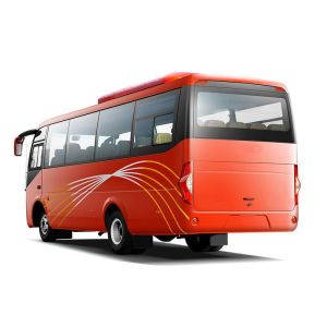7.3M 24 Sets Electric Mini Coach Bus with 7.50R16 Tires and Automatic Transmissi