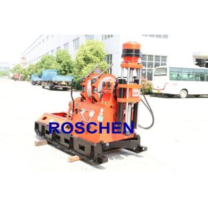 China Zimbabwe Bore Hole Drilling For 200mm To 300mm Holes Portable Hydraulic Water Well Drilling Rig on sale