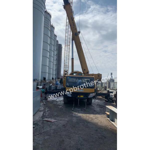 80ton Used Truck Crane with Maximum Lifting Height 40m and Five-Arm Crane Jib in 2010