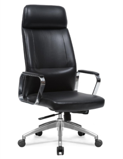 Quality Executive Swivel PU Leather Revolving Chair With Castors wholesale