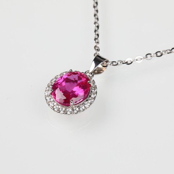 2040C Trigonal Pink Sapphire And Diamond Ring Sapphire Stone Ring