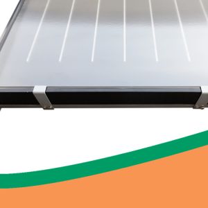 Alu Alloy Bracket Flat Plate Solar Water Heater 45 Degree Bracket Angle