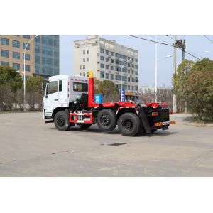 Remote Control Hook Lifting Garbage Truck Equipped With Pneumatic Control Valve