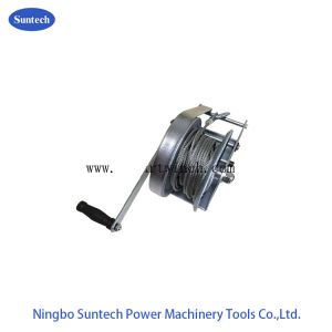 Zinc Plated Marine Hand Winch 1800lbs For Lifting Industrial Area CE Approved