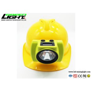 China PC ABS IP68 16hrs 18000lux LED Miners Cap Lamp E27 Base on sale