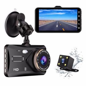 Cheap Smart IPS WDR Car Mirror Camera DVR Auto Dashcam Front And Rear for sale