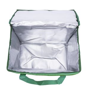 Customized Big Capacity Thermal Zipper Insulated Cooler for Meal Prep and Pizza