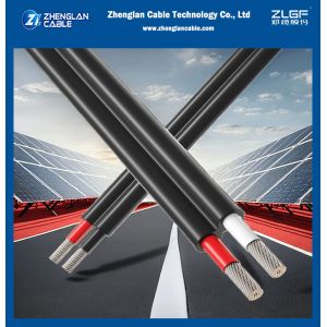 China TUV H1Z2Z2-K Solar Cable 4MM2 6MM2 10MM2  1000V 1500V Tinned Copper For Solar Photovoltaic System on sale