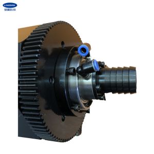 W165J Lever Type Medium Solid 4 Jaw Double Acting Feeding Chuck