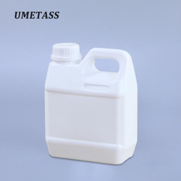 Quality 1L Square Plastic Jerry Can For Liquid Packaging 100% Material Resistant To Chemicals wholesale