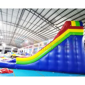 Playground Outdoor Inflatable Water Slides Double Side Jumping Bouncer