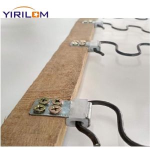 OEM Rustless Sofa Hardware Accessories 5 Holes Metal Zigzag Spring Clips