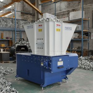 Advanced Single Shaft Shredder for Efficient Processing of Nets Plastics and