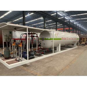 20cbm 10Tons LPG Bulk Storage Tanks With Dispenser Equipment And Refilling