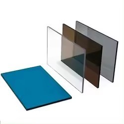 UV Coated Anti Scratch Flat Solid Polycarbonate Sheet , Polycarbonate Skylight