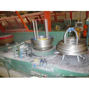 Electrical Stainless Steel Wire Drawing Machine With Touch Screen Control