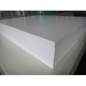Cheap White Color PTFE Molded Sheet OEM ODM Available for sale
