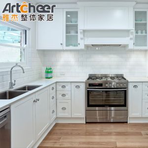 Shaker Modular Kitchen Cabinets Modern Read To Assemble Designs for Luxury