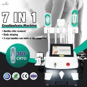 China Lipolaser RF Cryolipolysis Slimming Machine Fat Freezing Cellulite Removal on sale