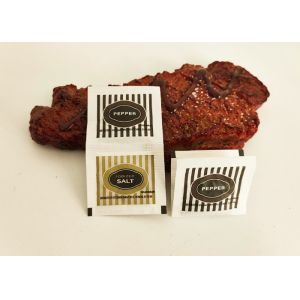 Salt And Black Pepper Condiment Packets Nature Salt And Pepper