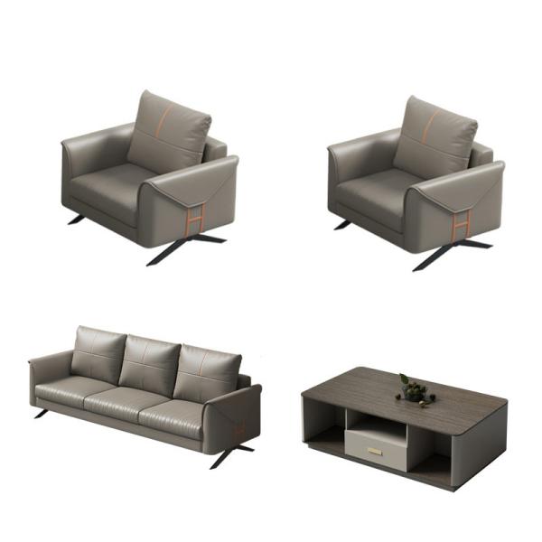 Modern Office Furniture Comfortable and Beautiful Sectional Sofa Set for Three