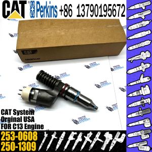 C13 Engine Excavator Common Rail Fuel Injectors 250-1309 259-5409 239-4908 294
