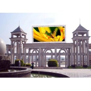 Large 1R1G1B P6 Video Function Digital Outdoor Led Billboard With 3 Years