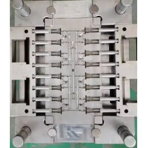 China PA6 Custom Molded Plastic Parts S136 Plastic Emitter Mold Adjustable on sale