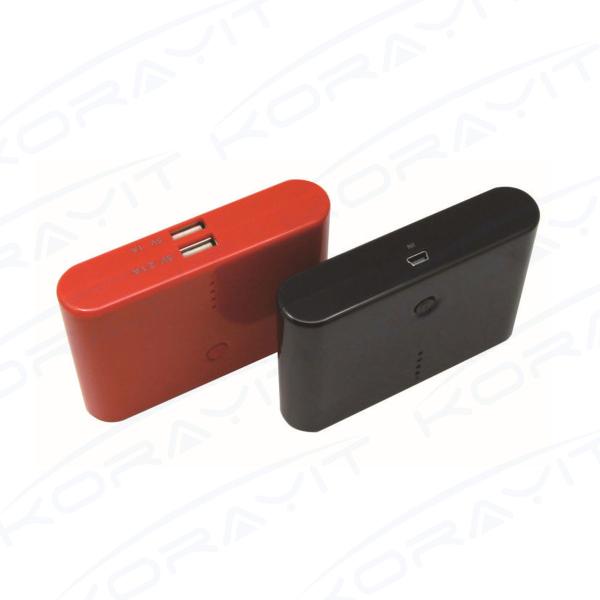 Quality Small Bread Plastic Portable Power Bank 10400mAh,double USB External Battery Pack wholesale