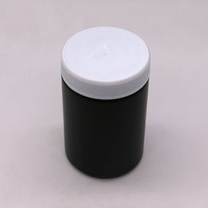 Medicine Industrial 250ml HDPE Customized Plastic Food Jar with Screw Cap and