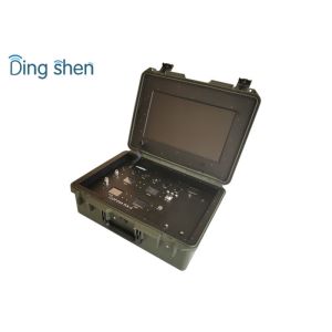 4 Channels COFDM Video Receiver Portable Diversity HD Resolution