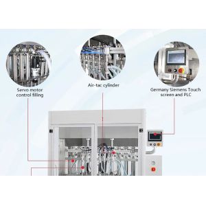 OGZ-2 2500bph Coconut Oil Bottle Filling Machine Palm Oil Filling