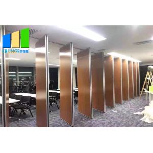 Cheap Sound Proofing Folding Office Acoustic Partition System For Training Conference Room for sale