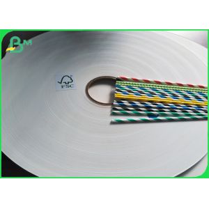 Cheap 60 / 120 GSM Plastic &amp; Dye Free Solid White MG Kraft Paper For Paper Straws for sale