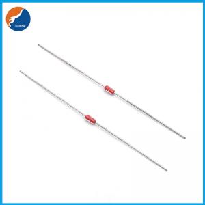 China Temperature Compensation Axial Lead MF58 Glass Coated Resistance 100K ohm Thermistor NTC Type Glass Thermistor on sale