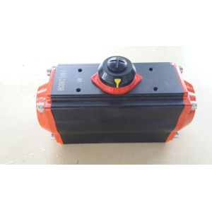 wuxi air torque rack and pinion pneumatic rotary actuator control ball valves