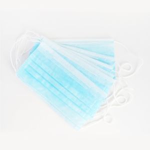 Melt Blown Single Use 3 Ply Non Woven Face Mask