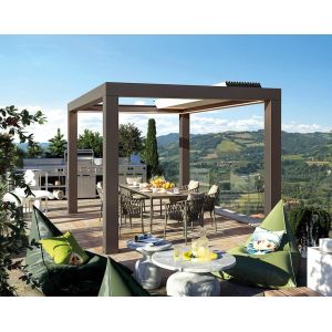 New technology outdoor motorized retractable pergola