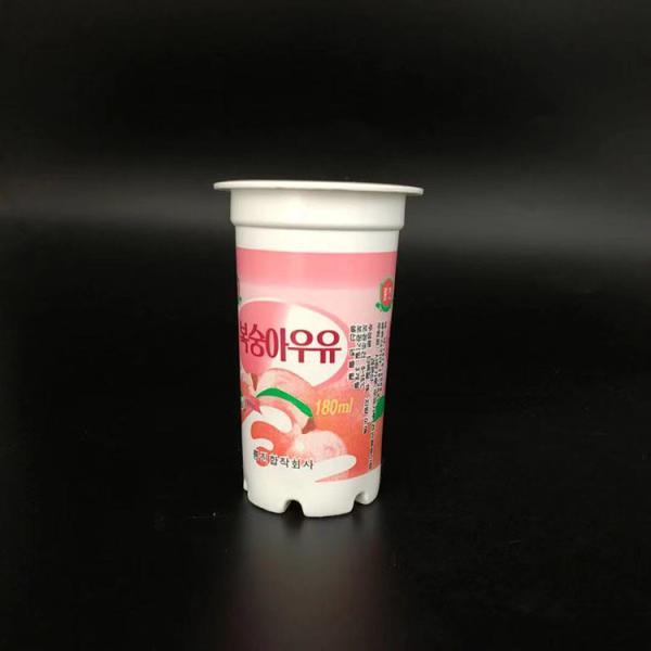 Quality 90mm Cover PP Disposable Yogurt Cups With Lids  320ml ODM wholesale