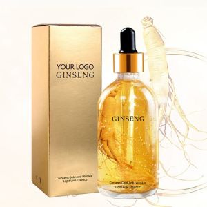 China Liquid Gold Face Serum For Wrinkles Ginseng Essence Gold Polypeptide Rejuvenating Serum on sale