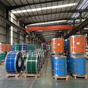 PPGI Building Materials Color Coated Steel Coil RAL3003 Z60 20/7 Cold Rolled