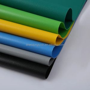 Cheap 2m-100m Width Waterproof PVC Coated Polyester Fabric Tarpaulin for Multiple Materials for sale